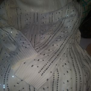 Midnight Velvet Sequin Sweater